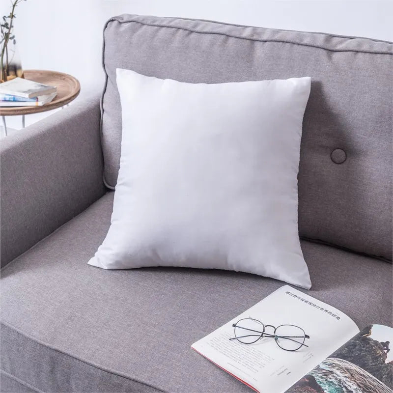 Throw Pillow Cushion High Quality Cotton Inserts - 5 Sizes