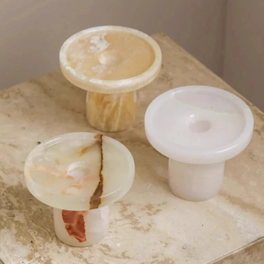 Natural Marble & Jade Wax Melt Burner - 5 Colours Lilly & Lula