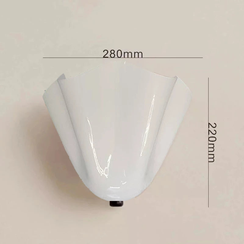 Modern Shell-Shaped Wall Sconce - 4 Colours