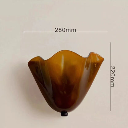 Modern Shell-Shaped Wall Sconce - 4 Colours