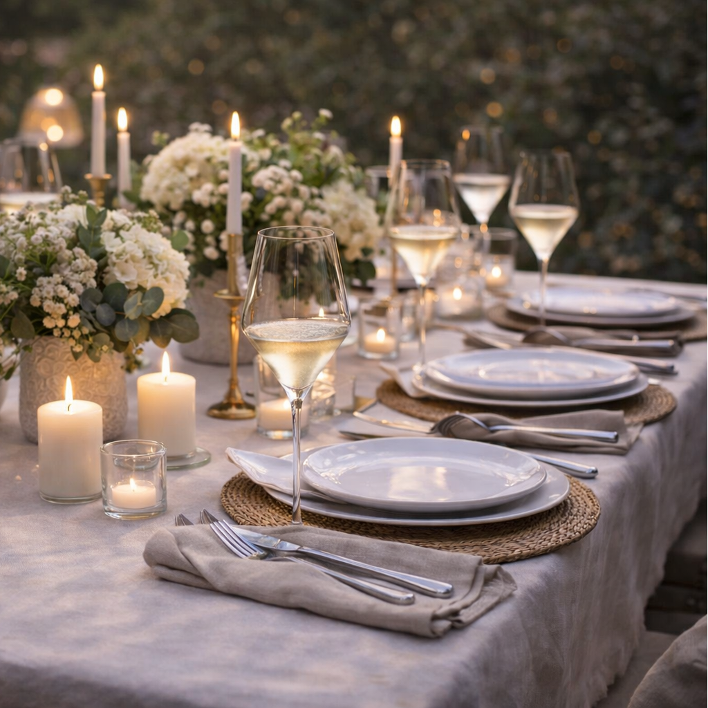 Sets of 2, 4 & 6 Superior Quality Crystal Wine & Champagne Glasses - 3 Sizes