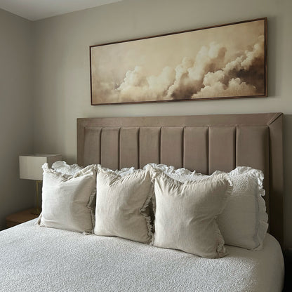 Decorative Nordic Frill Cotton & Linen Cushion Covers - 5 Colours Lilly & Lula