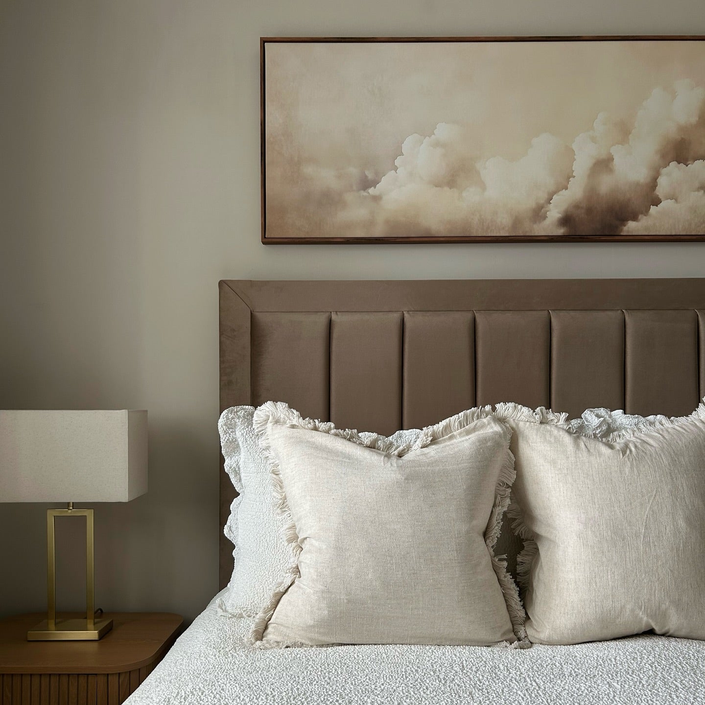 Decorative Nordic Frill Cotton & Linen Cushion Covers - 5 Colours Lilly & Lula