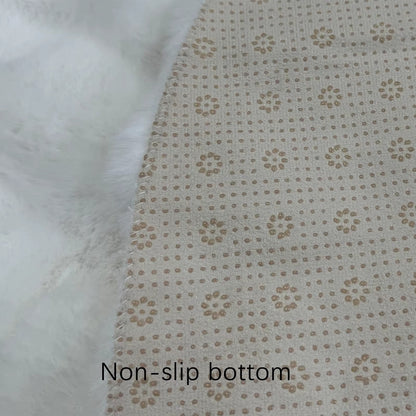 Fluffy & Super Soft Plush Nordic Round Shaggy Rug - 5 Colours