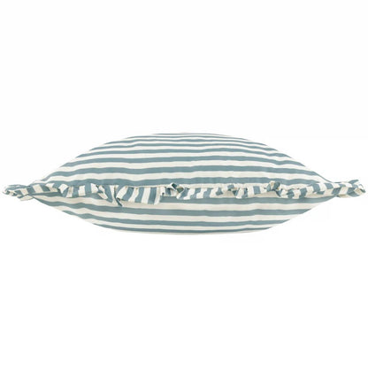 Millie Ruffle Striped Outdoor Water Resistant Cushion - 3 Colours