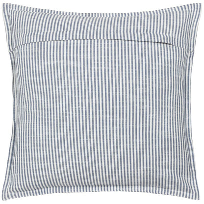 Truro Striped 100% Cotton Cushion Skyline - 3 Colours