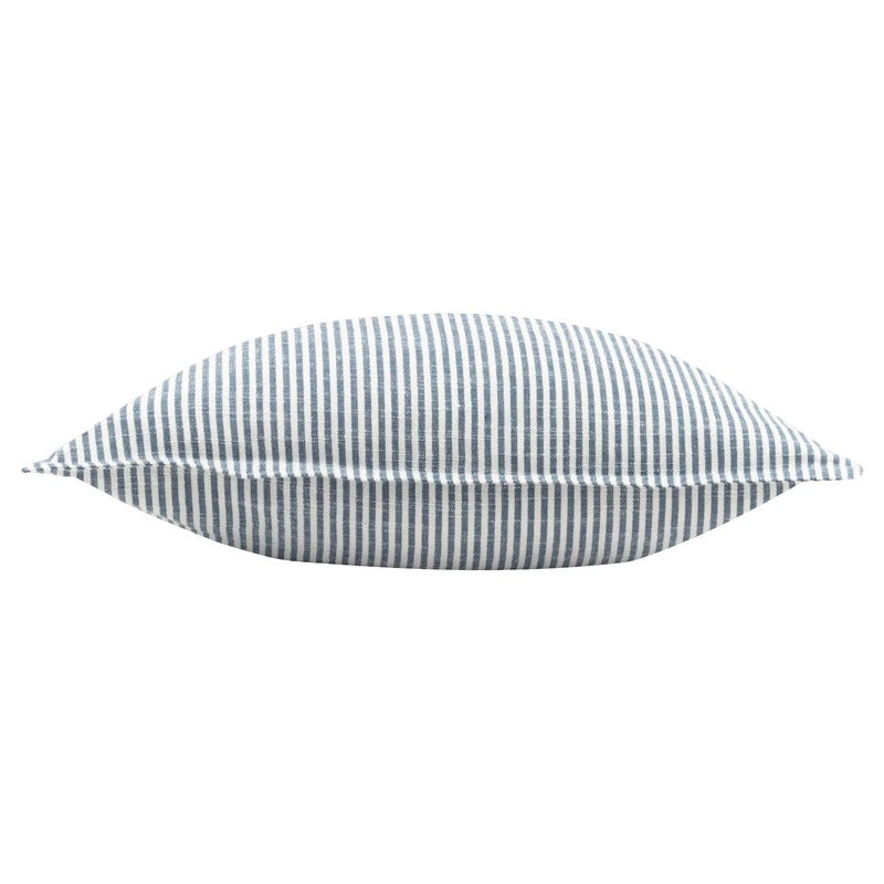 Truro Striped 100% Cotton Cushion Skyline - 3 Colours