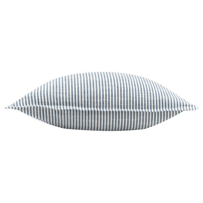Truro Striped 100% Cotton Cushion Skyline - 3 Colours