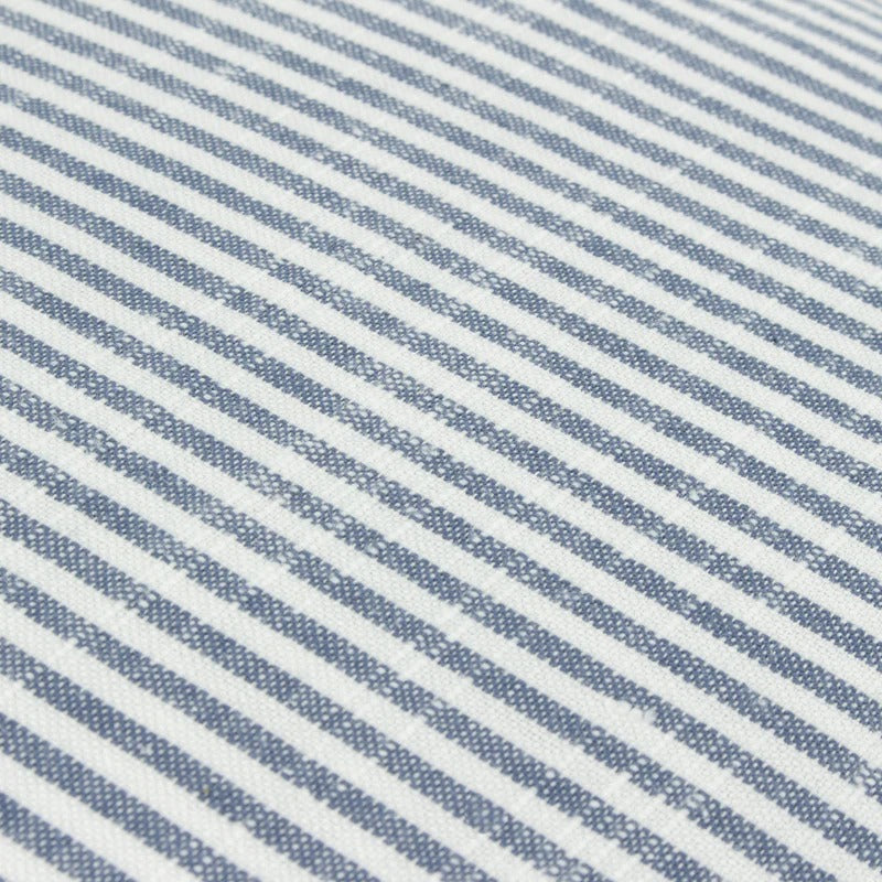 Truro Striped 100% Cotton Cushion Skyline - 3 Colours