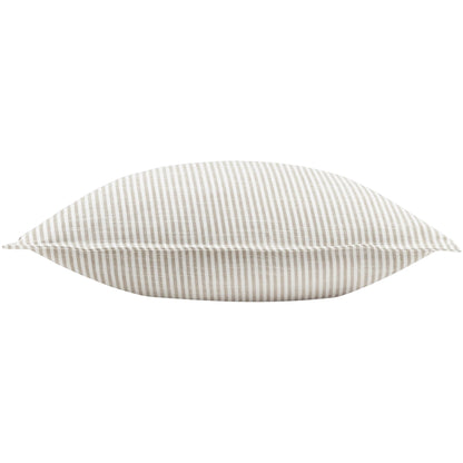 Truro Striped 100% Cotton Cushion Skyline - 3 Colours
